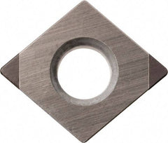 Kyocera - CPGB2.51.51 Grade KBN525 CBN Turning Insert - Uncoated, 80° Diamond, 5/16" Inscr Circle, 3/32" Thick, 1/64" Corner Radius - A1 Tooling