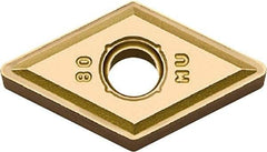 Kyocera - DNMG431 MU Grade PR1535 Carbide Turning Insert - Megacoat Nano Finish, 55° Diamond, 1/2" Inscr Circle, 3/16" Thick, 1/64" Corner Radius - A1 Tooling