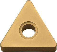 Kyocera - TNGA332 Grade KW10 Carbide Turning Insert - Uncoated, 60° Triangle, 3/8" Inscr Circle, 3/16" Thick, 1/32" Corner Radius - A1 Tooling