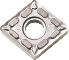 Kyocera - CNMG431 MQ Grade PR1125 Carbide Turning Insert - TiAlN Finish, 80° Diamond, 1/2" Inscr Circle, 3/16" Thick, 1/64" Corner Radius - A1 Tooling