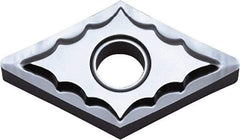 Kyocera - DNGG441 AH Grade KW10 Carbide Turning Insert - Uncoated, 55° Diamond, 1/2" Inscr Circle, 1/4" Thick, 1/64" Corner Radius - A1 Tooling