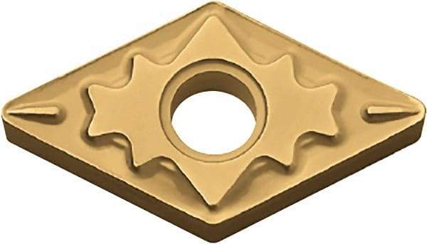 Kyocera - DNMG331 HQ Grade CA515 Carbide Turning Insert - TiCN/Al2O3/TiN Finish, 55° Diamond, 3/8" Inscr Circle, 3/16" Thick, 1/64" Corner Radius - A1 Tooling