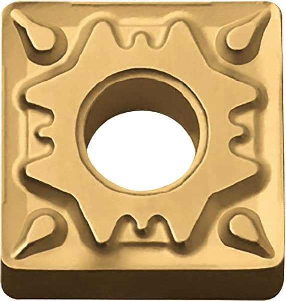 Kyocera - SNMG433 HQ Grade CA515 Carbide Turning Insert - TiCN/Al2O3/TiN Finish, 90° Square, 1/2" Inscr Circle, 3/16" Thick, 3/64" Corner Radius - A1 Tooling