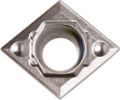 Kyocera - CCMT21.51 HQ Grade CA515 Carbide Turning Insert - TiCN/Al2O3/TiN Finish, 80° Diamond, 1/4" Inscr Circle, 3/32" Thick, 1/64" Corner Radius - A1 Tooling