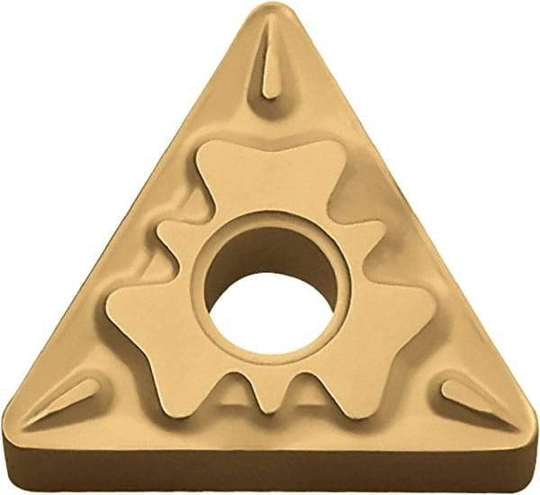 Kyocera - TNMG231 HQ Grade CA515 Carbide Turning Insert - TiCN/Al2O3/TiN Finish, 60° Triangle, 1/4" Inscr Circle, 3/16" Thick, 1/64" Corner Radius - A1 Tooling