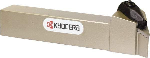 Kyocera - DVPN, Right Hand Cut, 117.50° Lead Angle, 20mm Shank Height x 20mm Shank Width, Negative Rake Indexable Turning Toolholder - 125mm OAL, VN.. 33 Insert Compatibility, Series DVPN - A1 Tooling