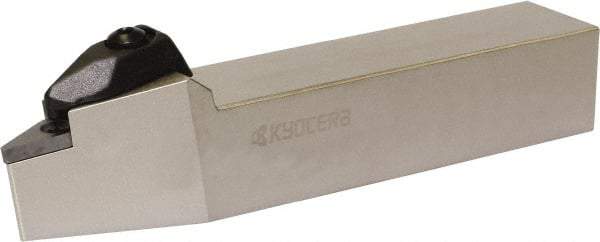 Kyocera - DVVN, Neutral Cut, 72.50° Lead Angle, 1" Shank Height x 1" Shank Width, Negative Rake Indexable Turning Toolholder - 6" OAL, VN.. 33 Insert Compatibility, Series DVVN - A1 Tooling