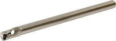 Kyocera - 0.48" Min Bore Diam, 6" OAL, 3/8" Shank Diam, A/S-STLB(P)-AE Indexable Boring Bar - 0.787" Max Bore Depth, TPET 22.., TPGB 22.., TPGH 22.., TPMH 22.., TPMT 22.. Insert, Screw Holding Method - A1 Tooling