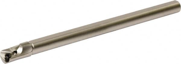 Kyocera - 0.7" Min Bore Diam, 8" OAL, 5/8" Shank Diam, A/S-STLB(P)-AE Indexable Boring Bar - 1.181" Max Bore Depth, TPET 22.., TPGB 22.., TPGH 22.., TPMH 22.., TPMT 22.. Insert, Screw Holding Method - A1 Tooling