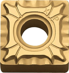 Kyocera - SNMG432 XP Grade CA525 Carbide Turning Insert - TiCN/Al2O3/TiN Finish, 90° Square, 1/2" Inscr Circle, 3/16" Thick, 1/32" Corner Radius - A1 Tooling