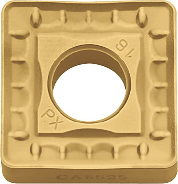 Kyocera - SNMM432 PX Grade CA525 Carbide Turning Insert - TiCN/Al2O3/TiN Finish, 90° Square, 1/2" Inscr Circle, 3/16" Thick, 1/32" Corner Radius - A1 Tooling