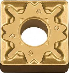 Kyocera - SNMG432 PS Grade CA6515 Carbide Turning Insert - TiCN/Al2O3/TiN Finish, 90° Square, 1/2" Inscr Circle, 3/16" Thick, 1/32" Corner Radius - A1 Tooling