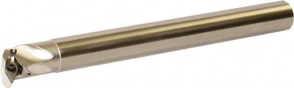 Kyocera - 22mm Min Bore Diam, 180mm OAL, 16mm Shank Diam, A-SVPC(B)-AE Indexable Boring Bar - 35mm Max Bore Depth, VBET 22.., VBGT 22.., VBGW 22.., VBMT 22.. Insert, Screw Holding Method - A1 Tooling