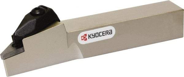 Kyocera - DVLN, Left Hand Cut, 95° Lead Angle, 25mm Shank Height x 25mm Shank Width, Negative Rake Indexable Turning Toolholder - 150mm OAL, VN.. 33 Insert Compatibility, Series DVLN - A1 Tooling