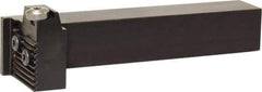 Kyocera - KGDS, External, Right Hand, 10.0076mm Max Depth of Cut, 2.9972mm Max Groove Width, Indexable Grooving Tool Holder - Multiple Insert Compatibility, 1" Shank Height, 1" Shank Width, 5.79" OAL - A1 Tooling