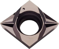 Kyocera - CCGT21.51 SK Grade PR1225 Carbide Turning Insert - Megacoat Finish, 80° Diamond, 1/4" Inscr Circle, 3/32" Thick, 1/64" Corner Radius - A1 Tooling