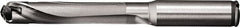 Kyocera - 51mm Max Drill Depth, 3xD, 16.99mm Diam, Indexable Insert Drill - 1 Insert, 18mm Shank Diam, Straight Shank - A1 Tooling