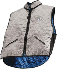 Techniche - Size 3XL, Silver Cooling Vest - Zipper Front, Nylon, HyperKewl - A1 Tooling