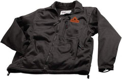 Techniche - Size M Heated & Water Resistant Jacket - Black, Nylon & Polyester, Zipper Closure - A1 Tooling