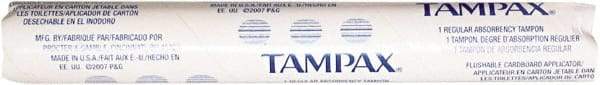 Tampax - Tampons - Regular Absorbency Tampons - A1 Tooling