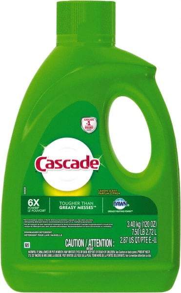 Cascade - 120 oz Bottle Automatic Dishwashing Gel - Lemon Scented - A1 Tooling