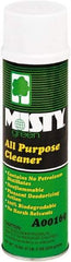 Misty - 19 oz Aerosol All-Purpose Cleaner - Foam, Disinfectant, Citrus - A1 Tooling