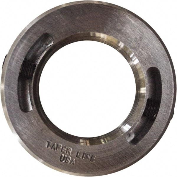 Taper Line - 1-14 Thread, Steel, One Piece Threaded Shaft Collar - 1-3/4" Outside Diam, 1/2" Wide - A1 Tooling