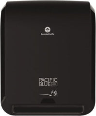 Georgia Pacific - Hands Free, Plastic Paper Towel Dispenser - 16.8" High x 12.9" Wide x 9" Deep, 1 Roll with Stub, Black - A1 Tooling