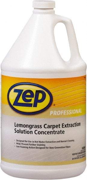 ZEP Commercial - 1 Gal Bottle Carpet Cleaner - Lemongrass Scent, Use on Carpet & Upholstery - A1 Tooling