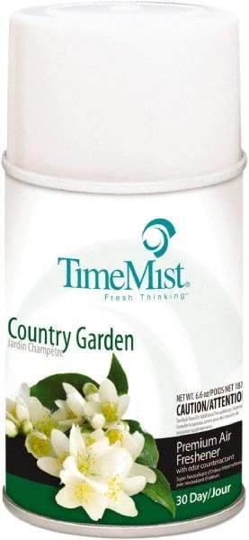 TimeMist - 6.6 oz Air Freshener Dispenser Canister Refill - Country Garden, Compatible with TimeMist Metered Fragrance Dispensers - A1 Tooling