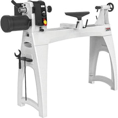 Jet - 16-1/2" Swing, 40" Distance Between Center, Woodworking Lathe - 2MT Headstock, 40 to 3,200 RPM, 4" Quill Travel - A1 Tooling