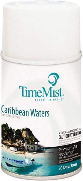 TimeMist - 6.6 oz Air Freshener Dispenser Canister Refill - Caribbean Waters, Compatible with TimeMist Metered Fragrance Dispensers - A1 Tooling