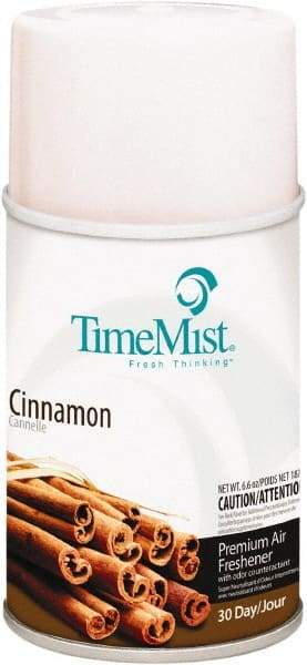 TimeMist - 6.6 oz Air Freshener Dispenser Canister Refill - Cinnamon, Compatible with TimeMist Metered Fragrance Dispensers - A1 Tooling