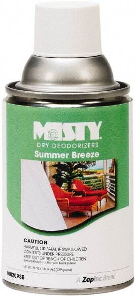 Misty - 7 oz Air Freshener Dispenser Canister Refill - Summer Breeze, Compatible with TimeMist Metered Fragrance Dispensers - A1 Tooling