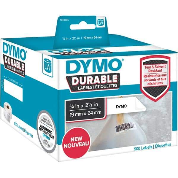 Dymo - Labels, Ribbons & Tapes Type: Barcode Labels Color: White - A1 Tooling