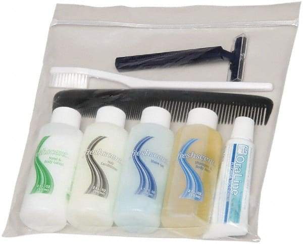 Ability One - Body Wash, Shampoo, Comb, Toothpaste, Toothbrush, Razor, Shave Gel - Toiletries Kit - A1 Tooling