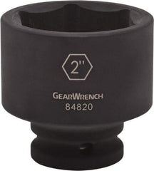 GearWrench - 3/4" Drive 2-7/16" Standard Impact Socket - 6 Points, 2-7/8" OAL - A1 Tooling