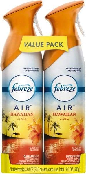 Febreze - 8.8 oz Aerosol Can Air Freshener - Liquid, Hawaiian Aloha Scent - A1 Tooling