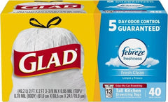 Glad - Pack of (6) 40-Count 13 Gal 0.78 mil Household/Office Trash Bags - A1 Tooling