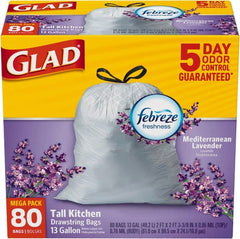 Glad - Pack of (80) 13 Gal 0.95 mil Household/Office Trash Bags - A1 Tooling