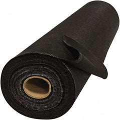 Steiner - 6' Wide x 0.05" Thick Acrylic Coated Fiberglass Welding Blanket - Black, Grommet - A1 Tooling