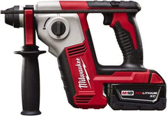 Milwaukee Tool - 18 Volt SDS Plus Chuck Cordless Rotary Hammer - 0 to 7,000 BPM, 0 to 1,300 RPM, Reversible - A1 Tooling