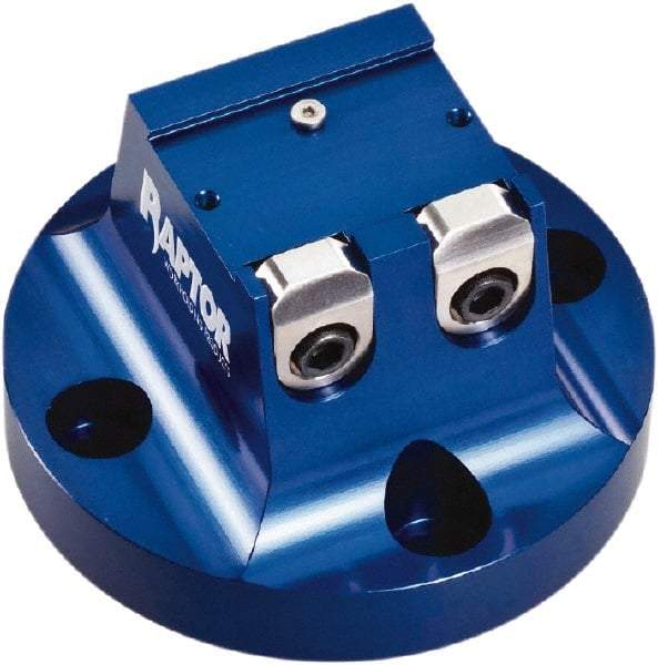 Raptor Workholding - 3" High x 5" Wide Dovetail Vise - 1-1/2" Jaw Opening Capacity, 1/8" High x 2.35" Wide Jaw, For 4 & 5 Axis Workholding Systems - A1 Tooling