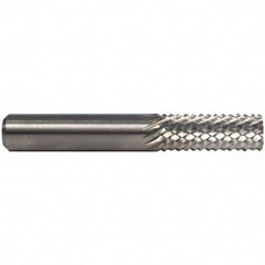 M.A. Ford - 2mm Diam, Plain End, Solid Carbide Diamond Pattern Router Bit - 1-1/2" OAL - A1 Tooling