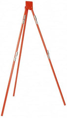 PRO-SAFE - 4' High, Tripod Traffic Sign Stand - Steel, Compatible with 48" High x 48" Wide Signs, Silver - A1 Tooling