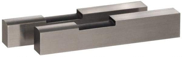 SPI - 2.945 Inch Overall Length, 0.512 Inch Jaw Thickness, 0.5 Inch Radius, Gage Block Cylindrical Jaws - Radius 0.00003 Inch, Pair 0.00004 Inch Accuracy, Sold As Pair, For Use with Rectangular Gage Blocks, 2 Pieces - A1 Tooling