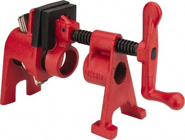 Bessey - 3/4" Pipe, 1-11/16" Throat Depth, 1-11/16" Clamp Face, H Style Pipe Clamp - A1 Tooling