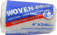 Premier Paint Roller - 3/8" Nap, 4" Wide Paint Woven-Pro Roller Cover - Semi-Smooth Texture, Woven - A1 Tooling