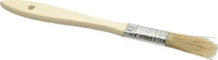 Premier Paint Roller - 1/2" Hog Chip Brush - 1-3/4" Bristle Length, 5-1/4" Wood Handle - A1 Tooling