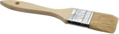 Premier Paint Roller - 1-1/2" Hog Chip Brush - 1-3/4" Bristle Length, 5-3/4" Wood Handle - A1 Tooling